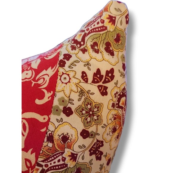 Mr. Fabric, Mandarin Duck, Floral Patchwork, Set Of 2, Rare, Stitch Work - Picture 5 of 16